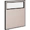Global Industrial Office Partition Panel With Partial Window, 36-1/4W x 42H, Tan 694754WTN - alternate 1